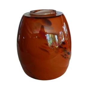 Elegant Art Glass Pendant Light Globe